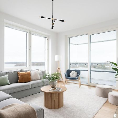 Luxury Penthouse With Stunning Sea Views & Private Sauna Гельсінкі Екстер'єр фото